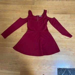 Cold Shoulder Long Sleeved Tobi Dress
